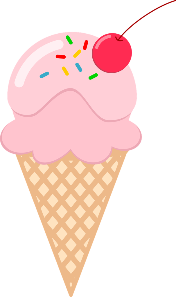 ice cream, strawberry, cone-4446627.jpg