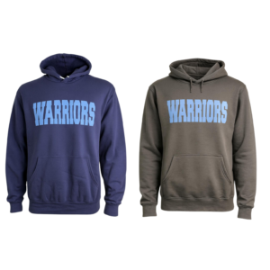 Gildan Puffy Logo Hoodie Sweatshirt